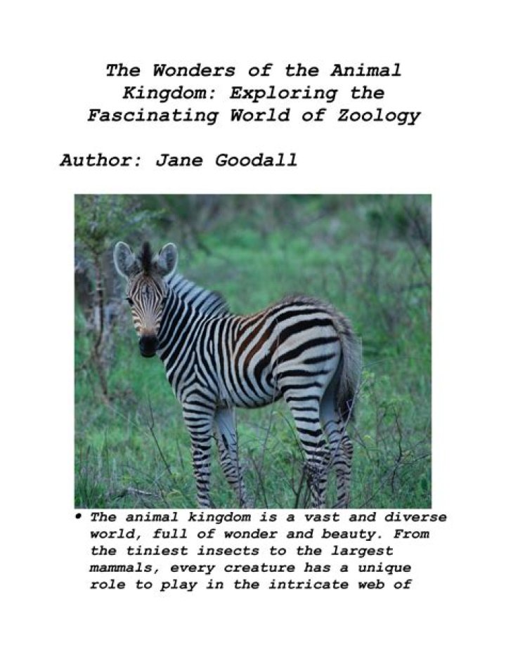 Exploring the Fascinating World of Animal E