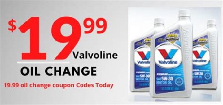 Maximize Your Savings with Valvoline Oil Coupon $25